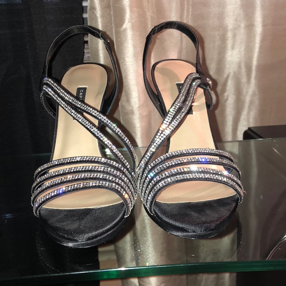 Rhinestone Caparros Pumps